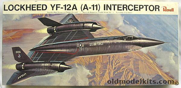 Revell 1/72 Lockheed YF-12A (A-11) Interceptor, H206-200 plastic model kit